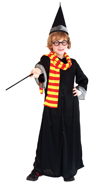 Harry Porter Halloween Cosplay Masquerade Costume Set 4Pcs