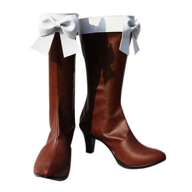  Vocaloid-Meiko Cosplay Boots